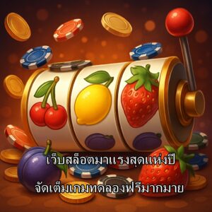 BK8 Thaifan เว็บสล็อตมาแรงมีเกมทดลองให้เลือกเพียบ